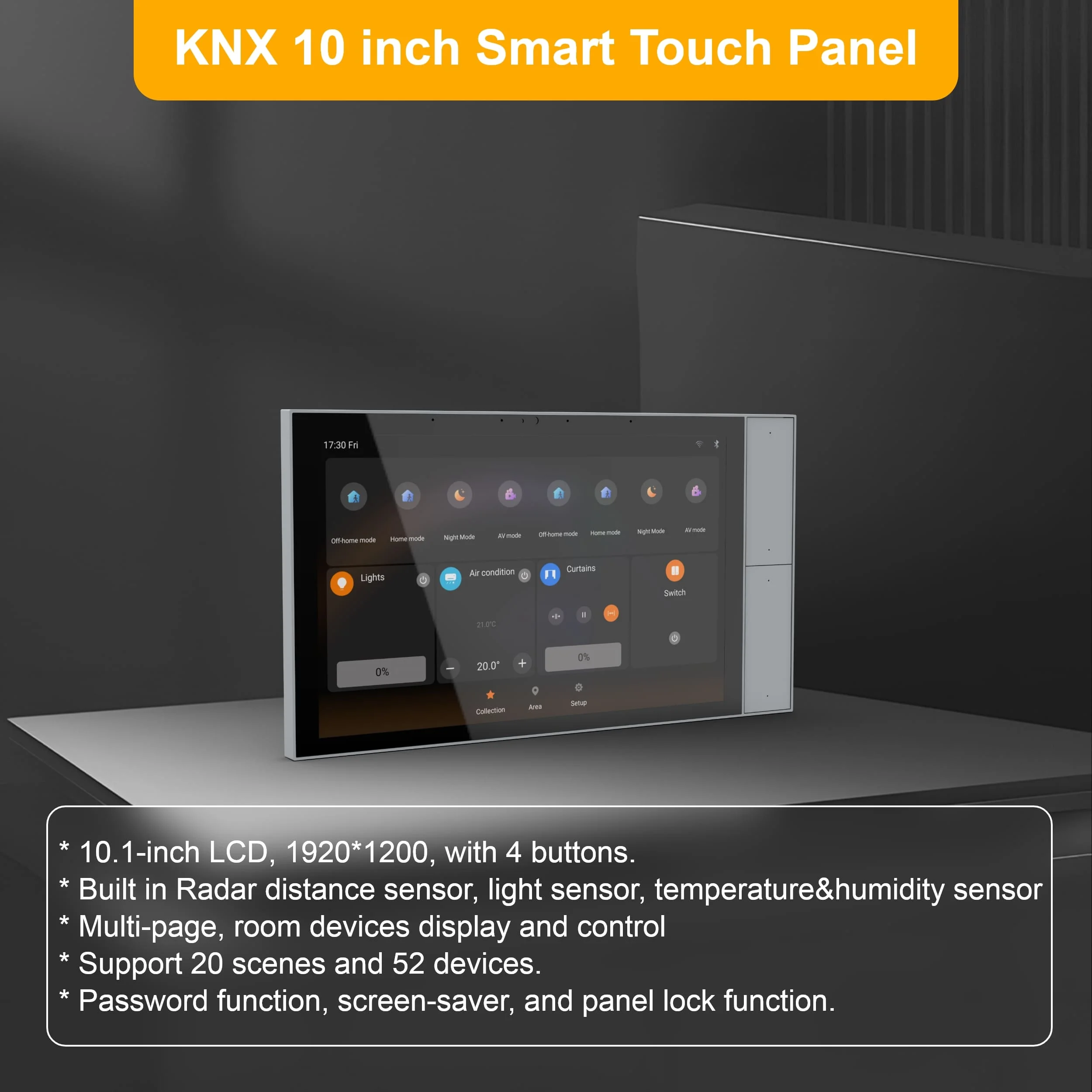 Smart Home Knx - Panel dotykowy Smart Touch 2026 do
