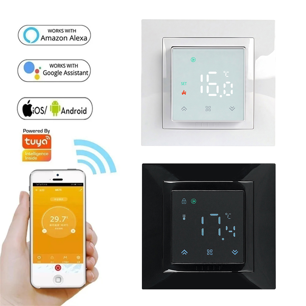 Smart Home Thermostat - Inteligentny termostat WIFI MK08 Zdalny regulator