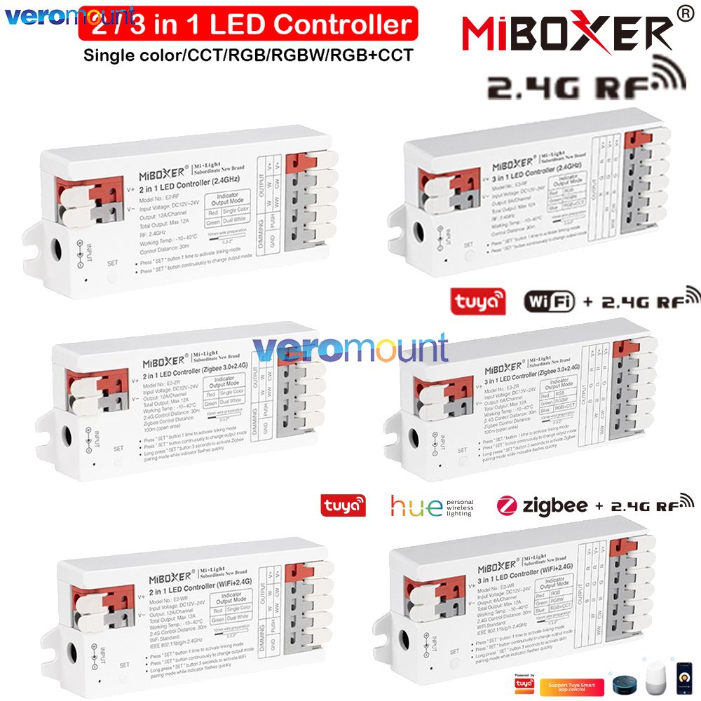 Wifi Led Dimmer - MiBoxer 3w1 2w1 Kontroler LED Zigbee+2.4G