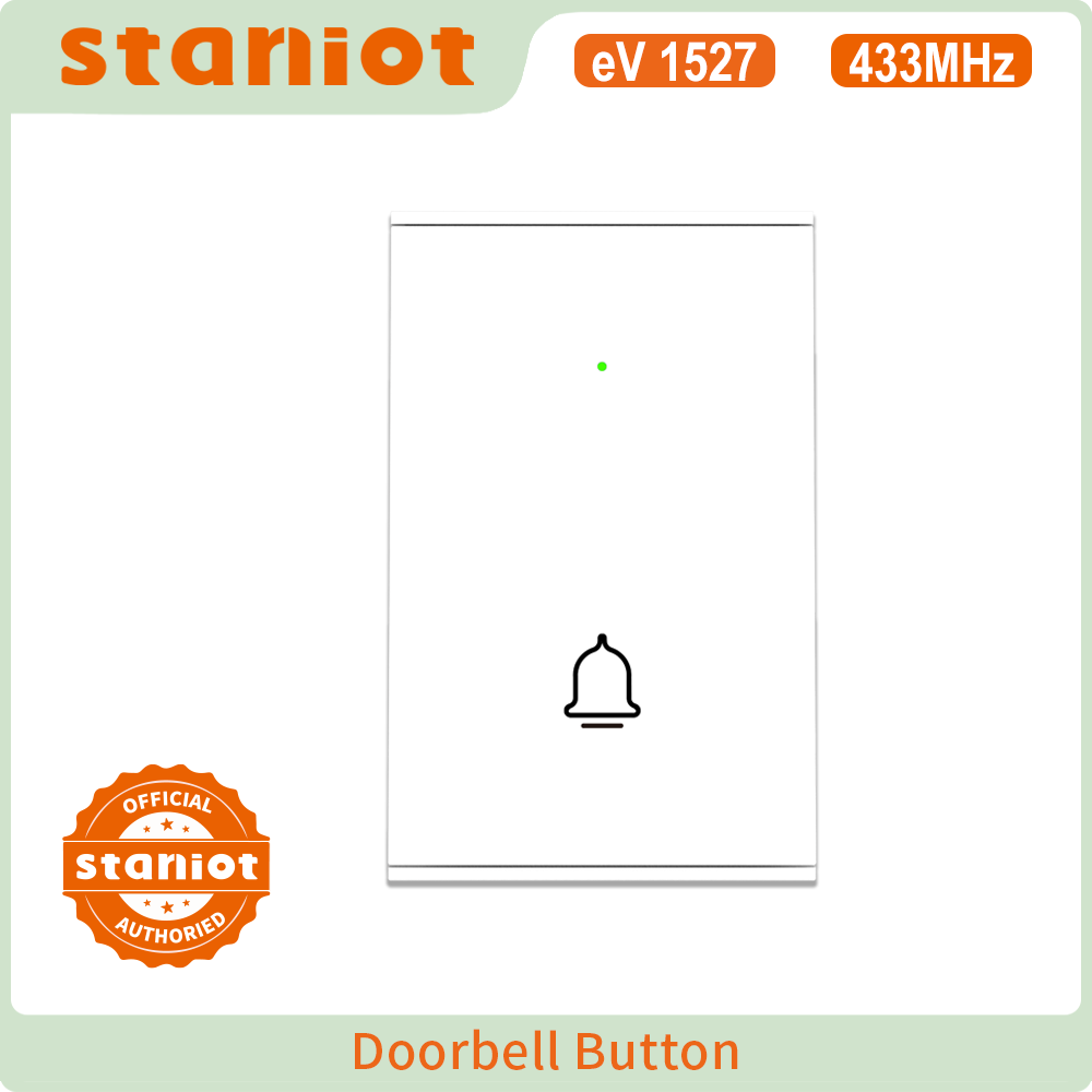 Smart Home Kit - Bezprzewodowy dzwonek do drzwi Staniot B100