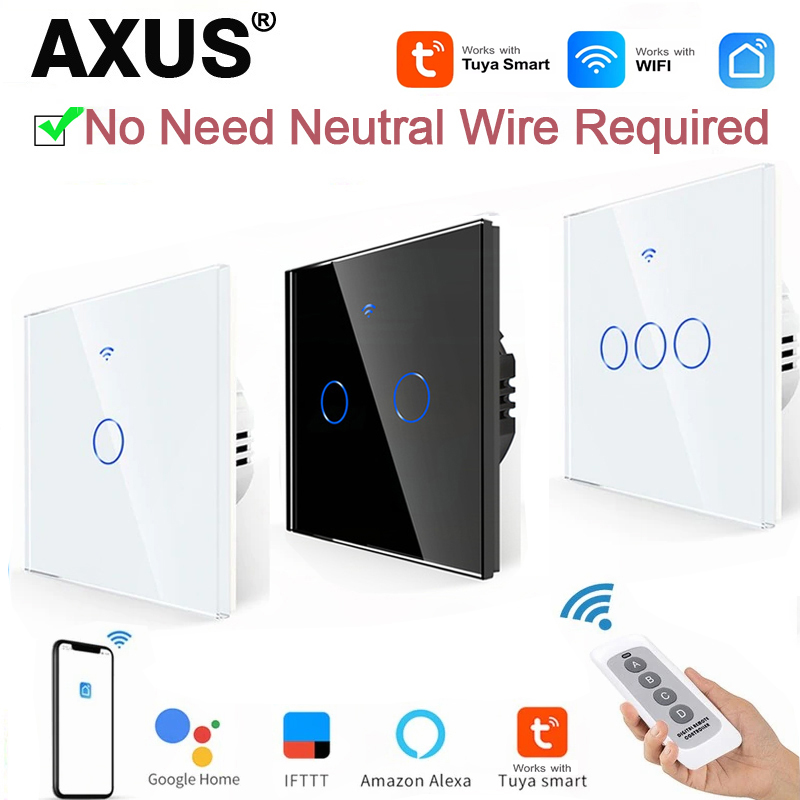 Smart Home Sistem - Inteligentne włączniki światła AXUS EU WiFi,