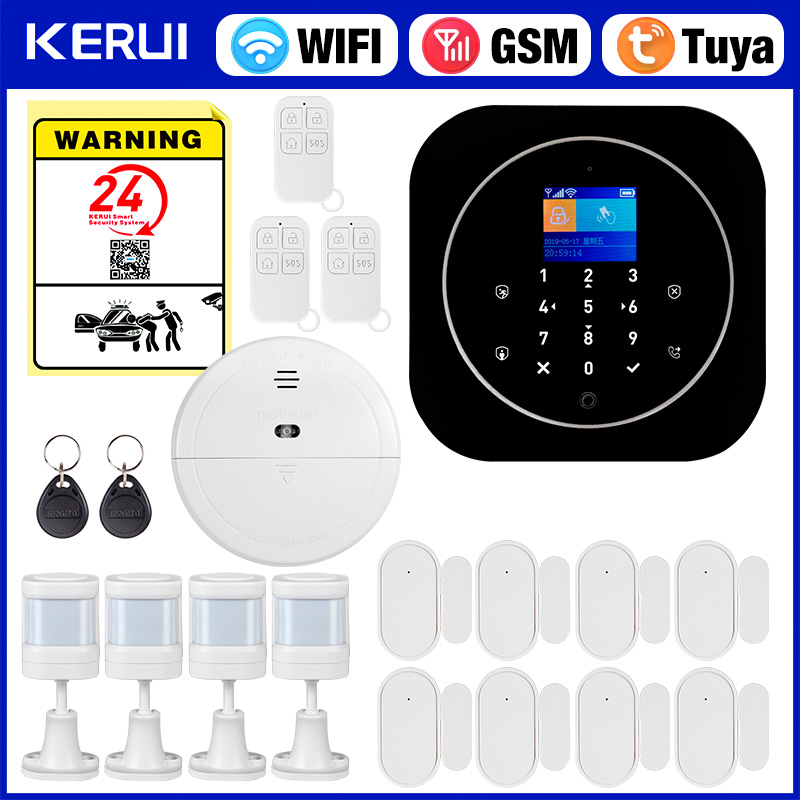 Smart Home Kit - KERUI G12 Bezprzewodowy zestaw alarmowy Tuya