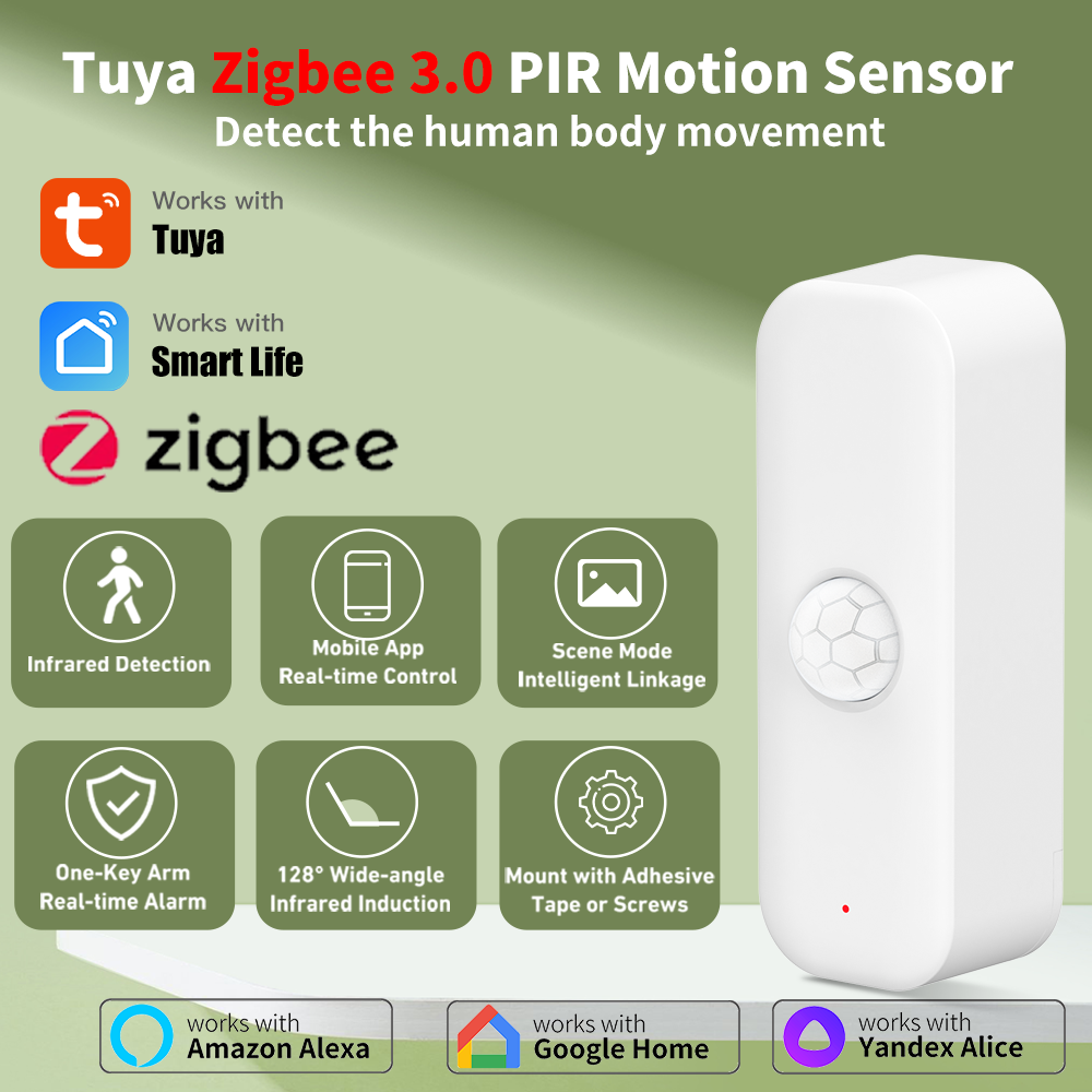 Smart Home Full System - Czujnik ruchu Tuya Zigbee 3.0 PIR
