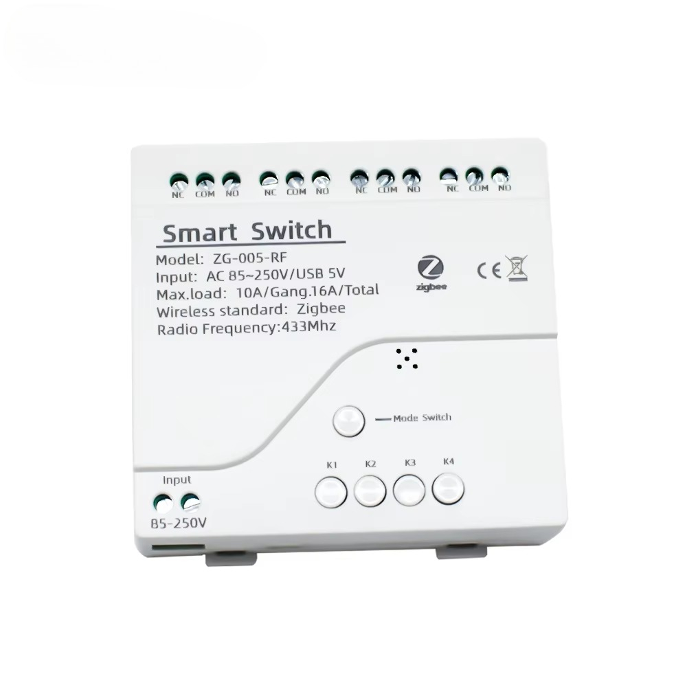 Smart Home Ac - Moduł przekaźnikowy Tuya 4CH Zigbee USB
