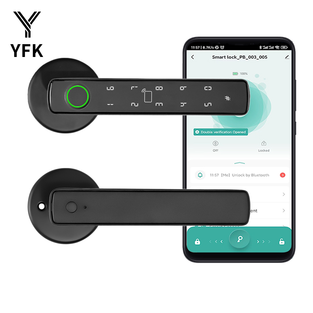 Smart Home Hotel - Inteligentny zamek do drzwi Tuya Bluetooth