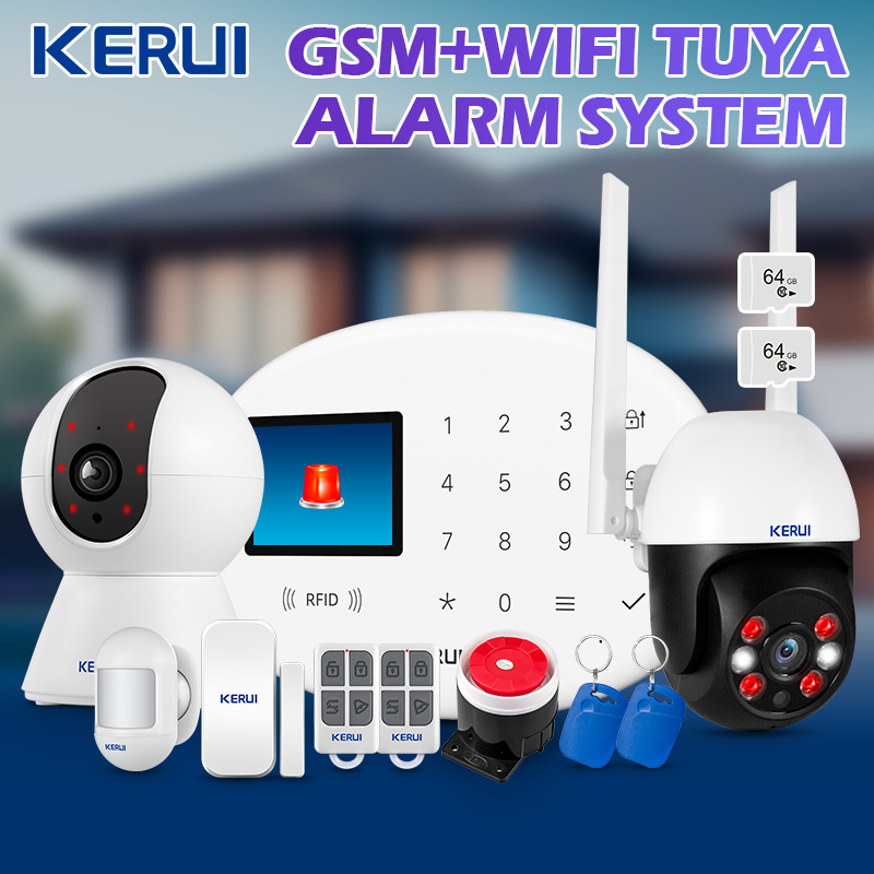 Smart Home Kit - Zestaw alarmowy KERUI Tuya Wireless Smart