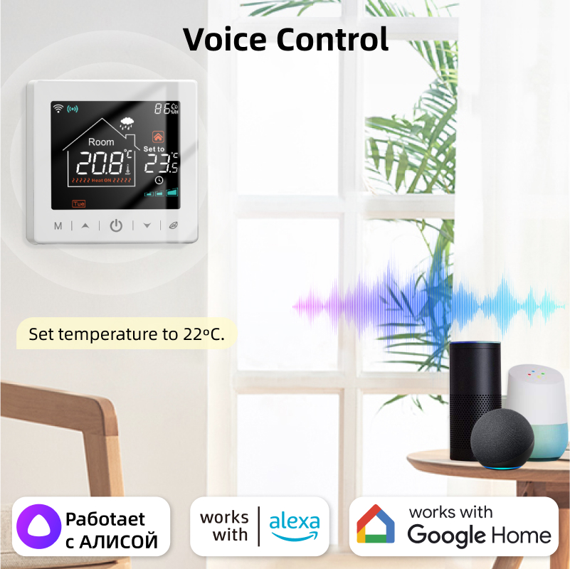Inteligentny termostat WiFi do – Smart Home Kit recenzja i cena