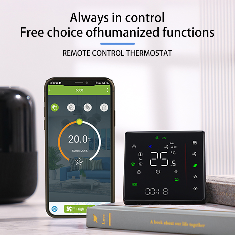 Zigbee/Wifi termostat klimatyz – Smart Home Thermostat recenzja i cena