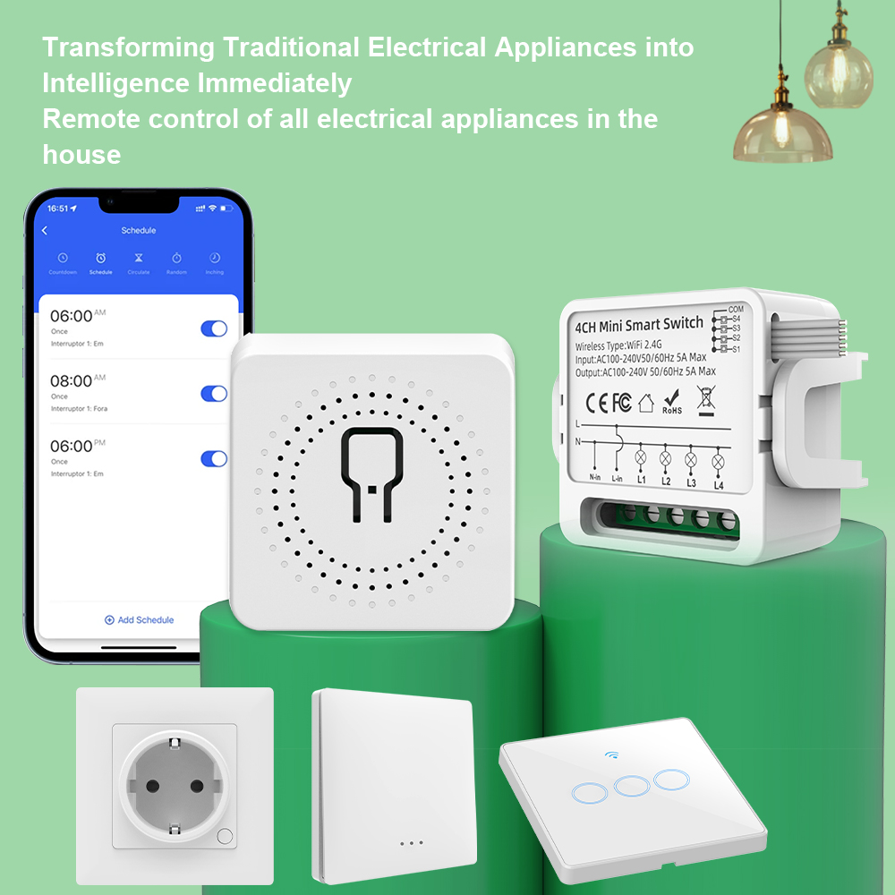 Inteligentny przełącznik WiFi  – Smart Home Sistem recenzja i cena