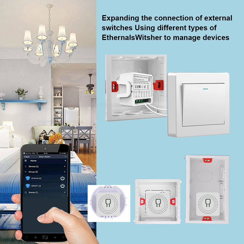 Inteligentny przełącznik WiFi  – Smart Home Sistem recenzja i cena