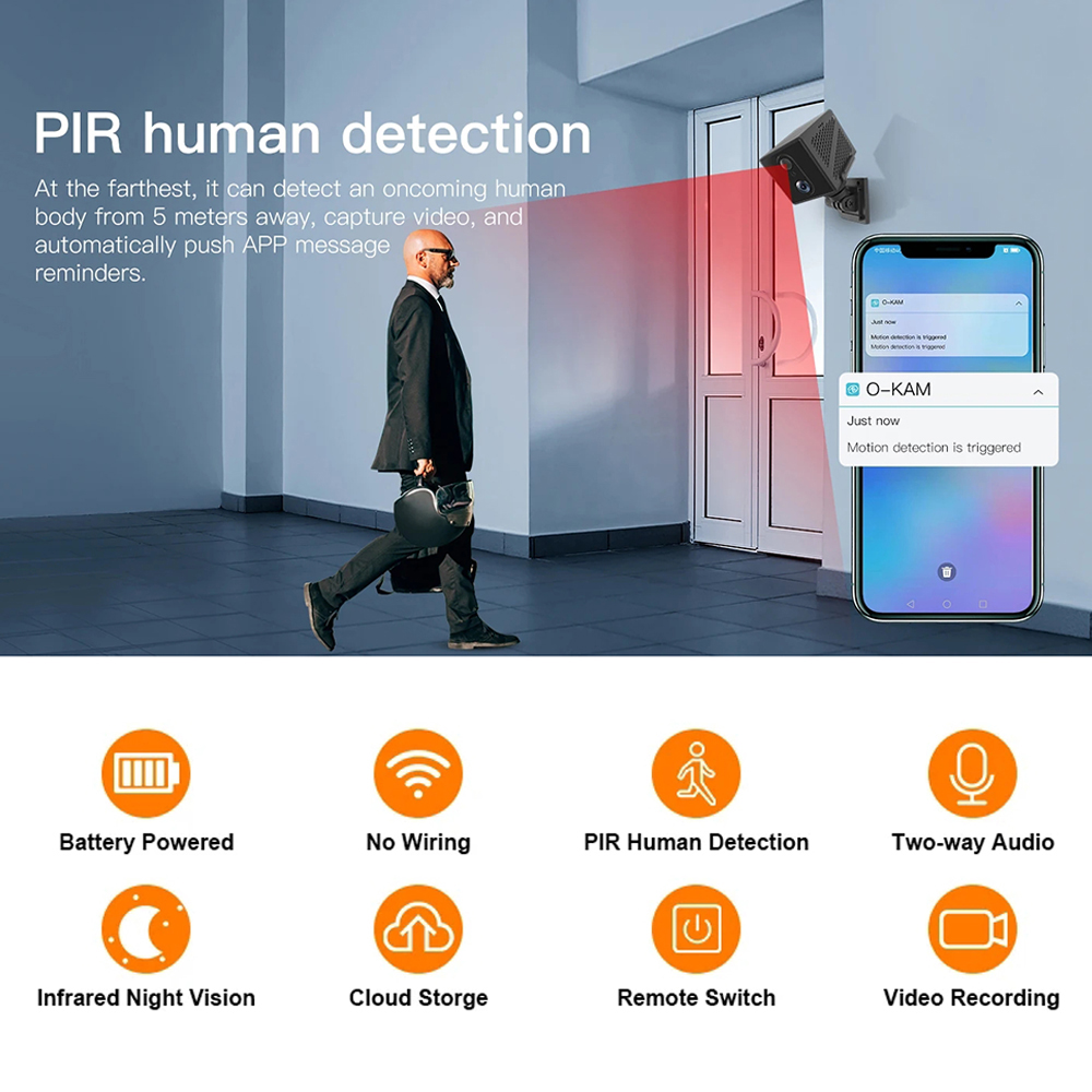 Mini kamera 5 MP 3000 mAh Bate – Smart Home Battery Camera Ezviz recenzja i cena
