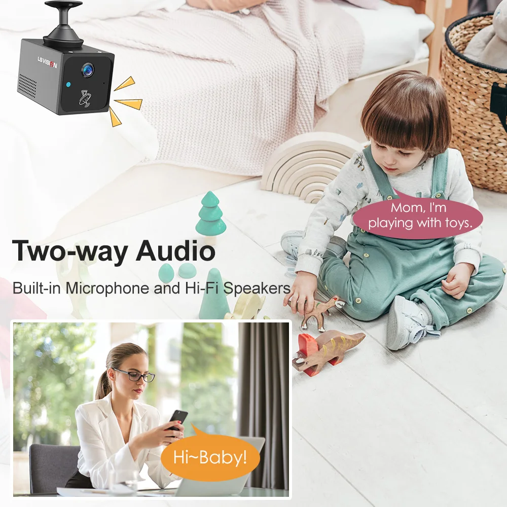 LS VISION 4MP 4G Mini Kamera B – Smart Home Battery Camera Ezviz recenzja i cena