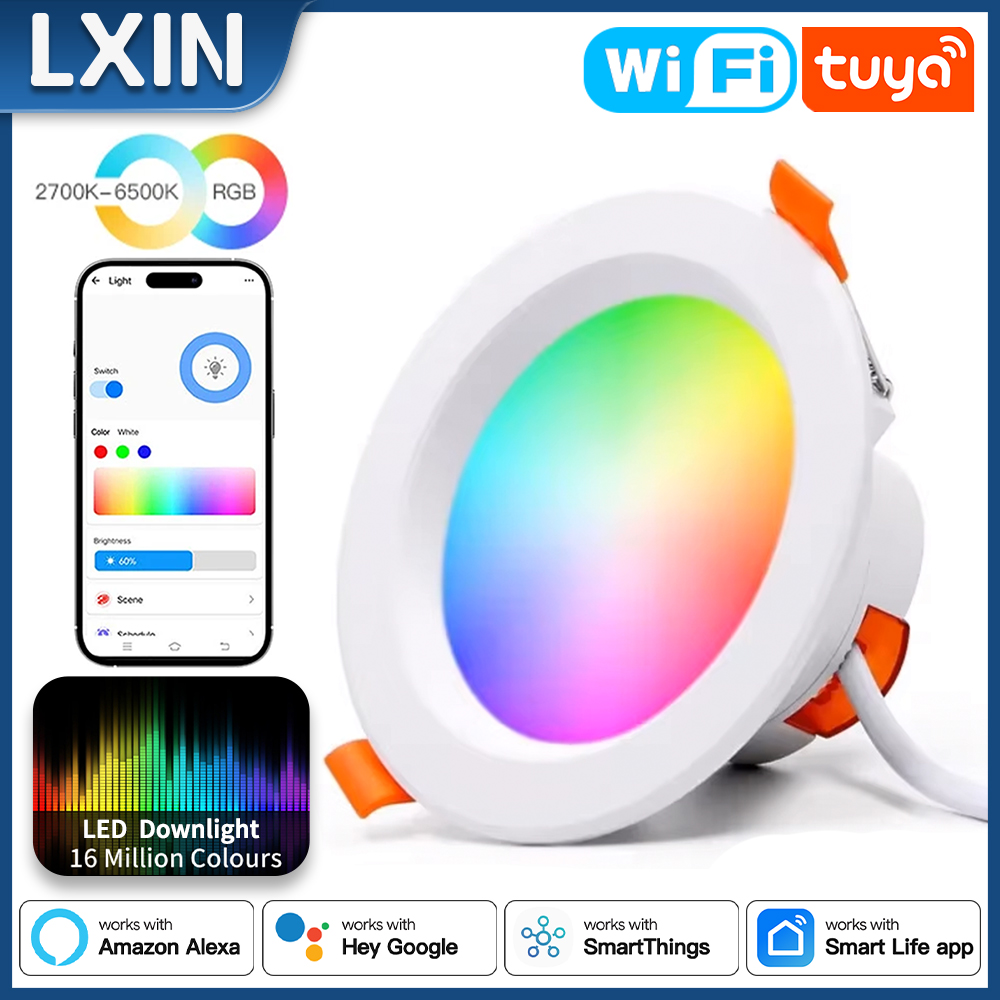 Lxin Tuya Downlight WIFI, inte – Wifi Led Dimmer recenzja i cena