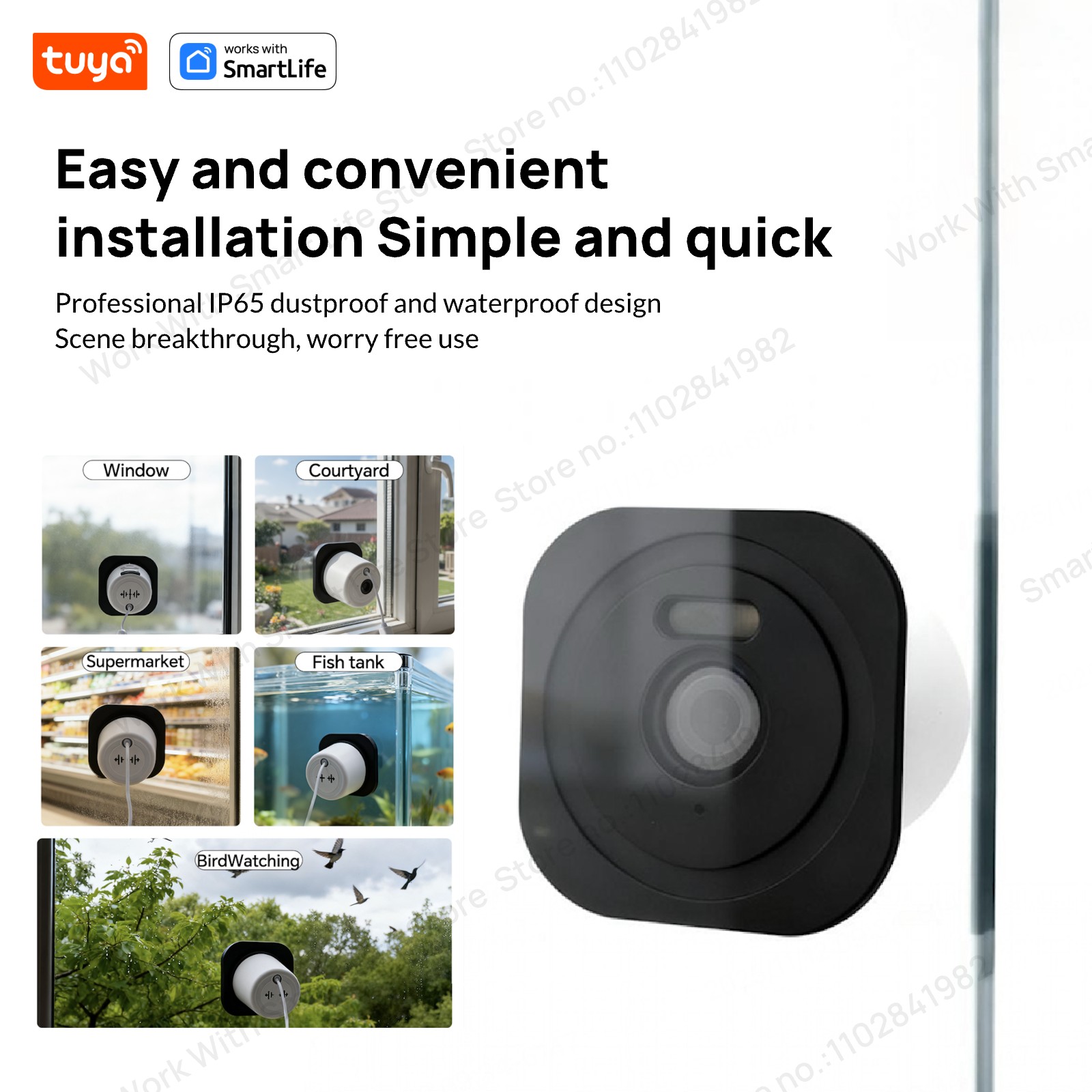 Kamera okienna Tuya 3MP 2K, ka – Smart Home Battery Camera Ezviz recenzja i cena
