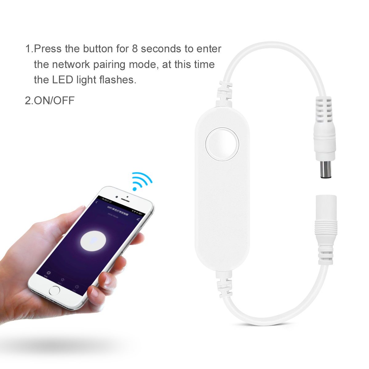 Inteligentny zestaw oświetleni – Wifi Led Dimmer recenzja i cena