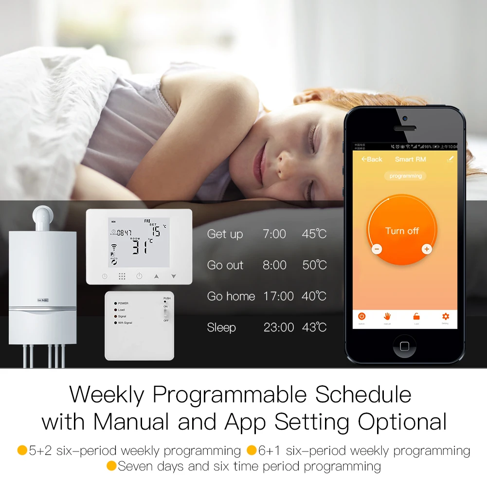 Inteligentny termostat WiFi Wi – Smart Home Full System recenzja i cena