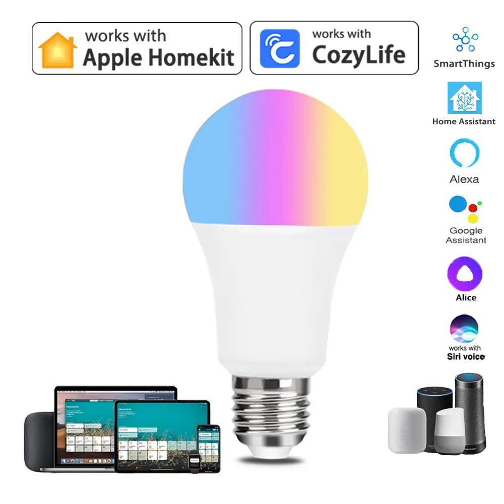 9W WiFi Homekit Light Lamp E27 – Wifi Led Dimmer recenzja i cena
