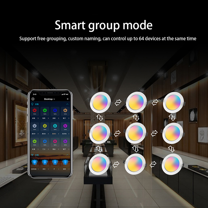 Lampa LED Downlight WIFI 5W 85 – Wifi Led Dimmer recenzja i cena