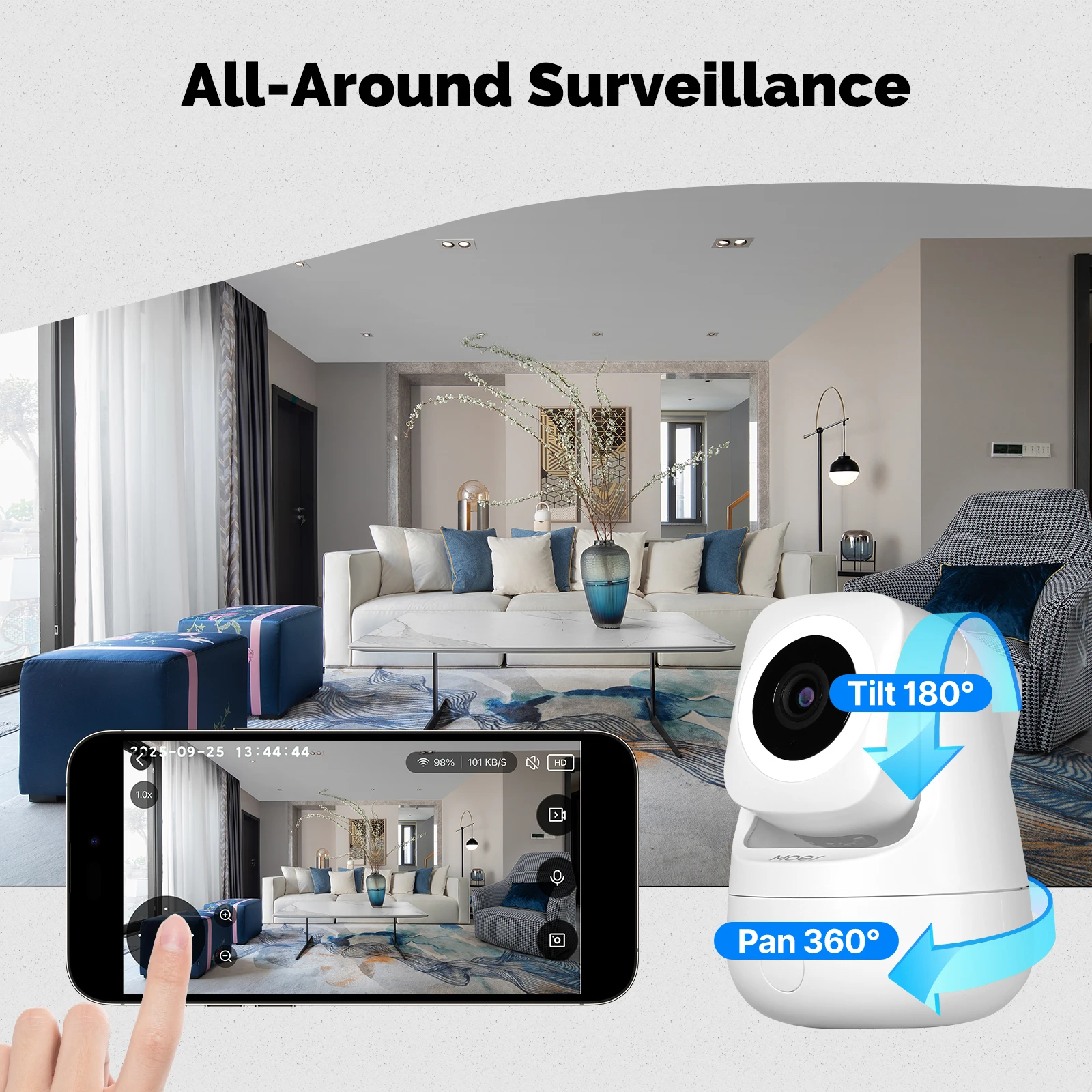 Inteligentna kamera wewnętrzna – Smart Home Battery Camera Ezviz recenzja i cena