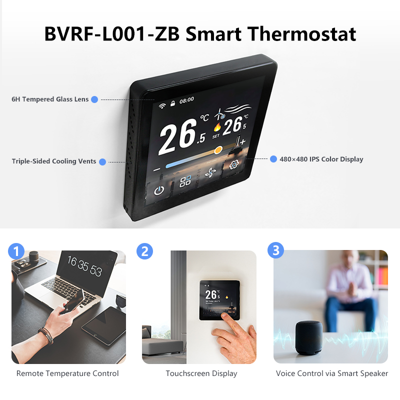 Nowy 4-calowy dotykowy termost – Smart Home Thermostat recenzja i cena