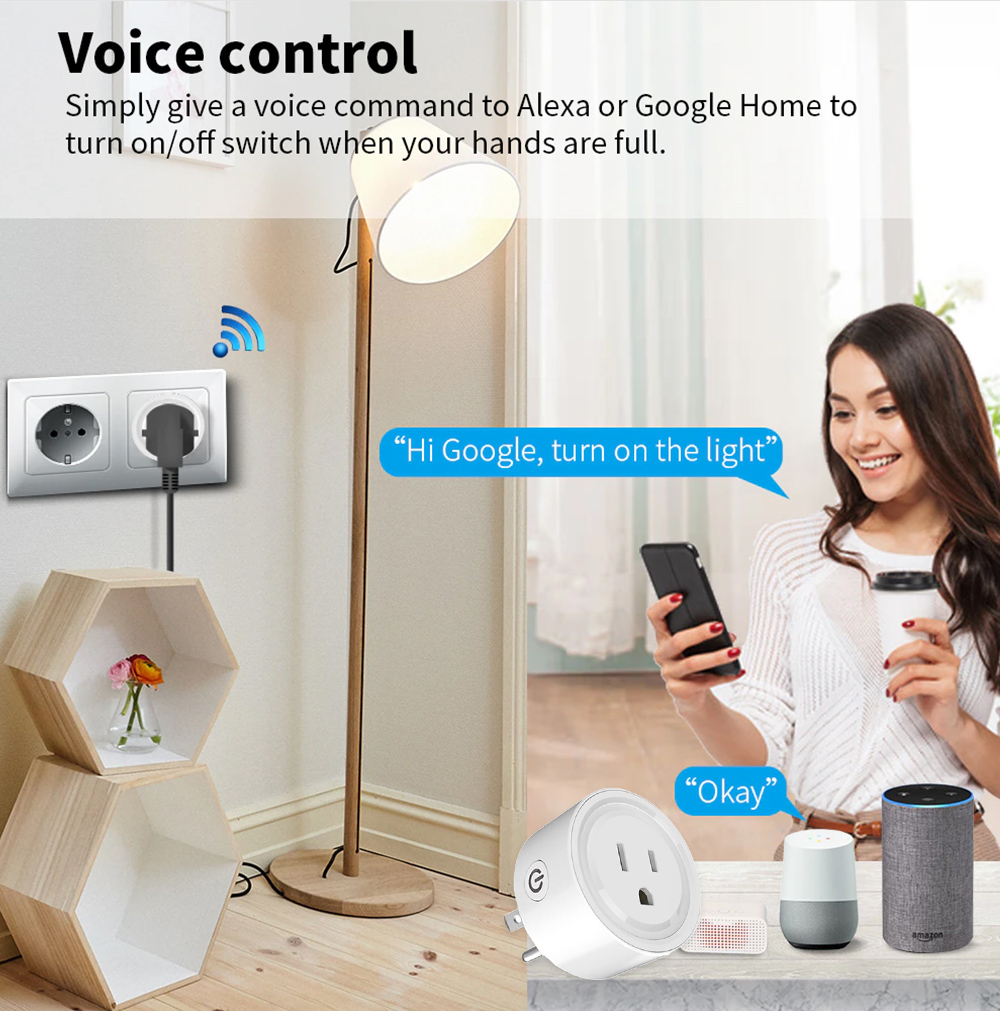 Inteligentne gniazdko Tuya WiF – Smart Home Ac recenzja i cena