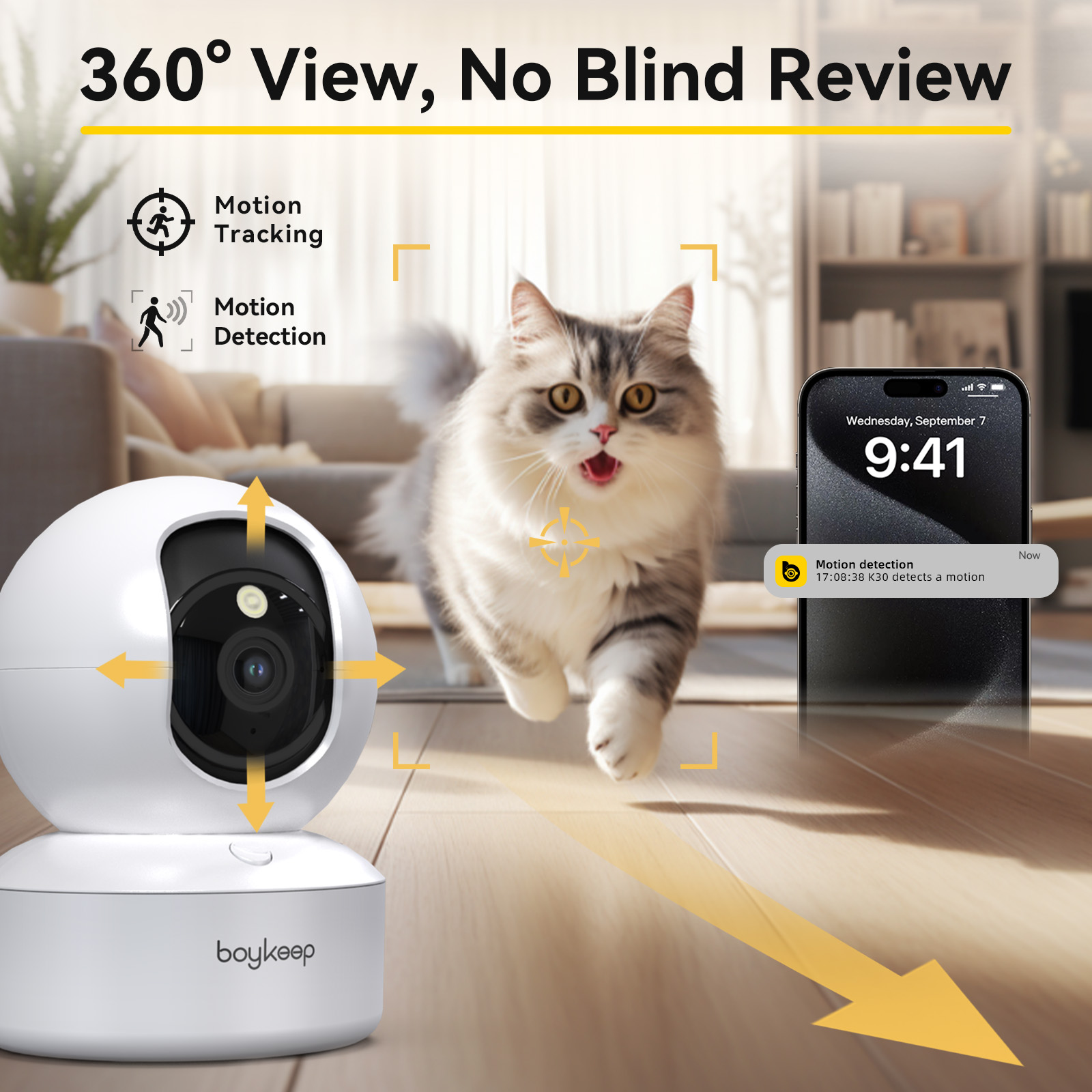 Inteligentna kamera BoyKeep 2K – Smart Home Battery Camera Ezviz recenzja i cena