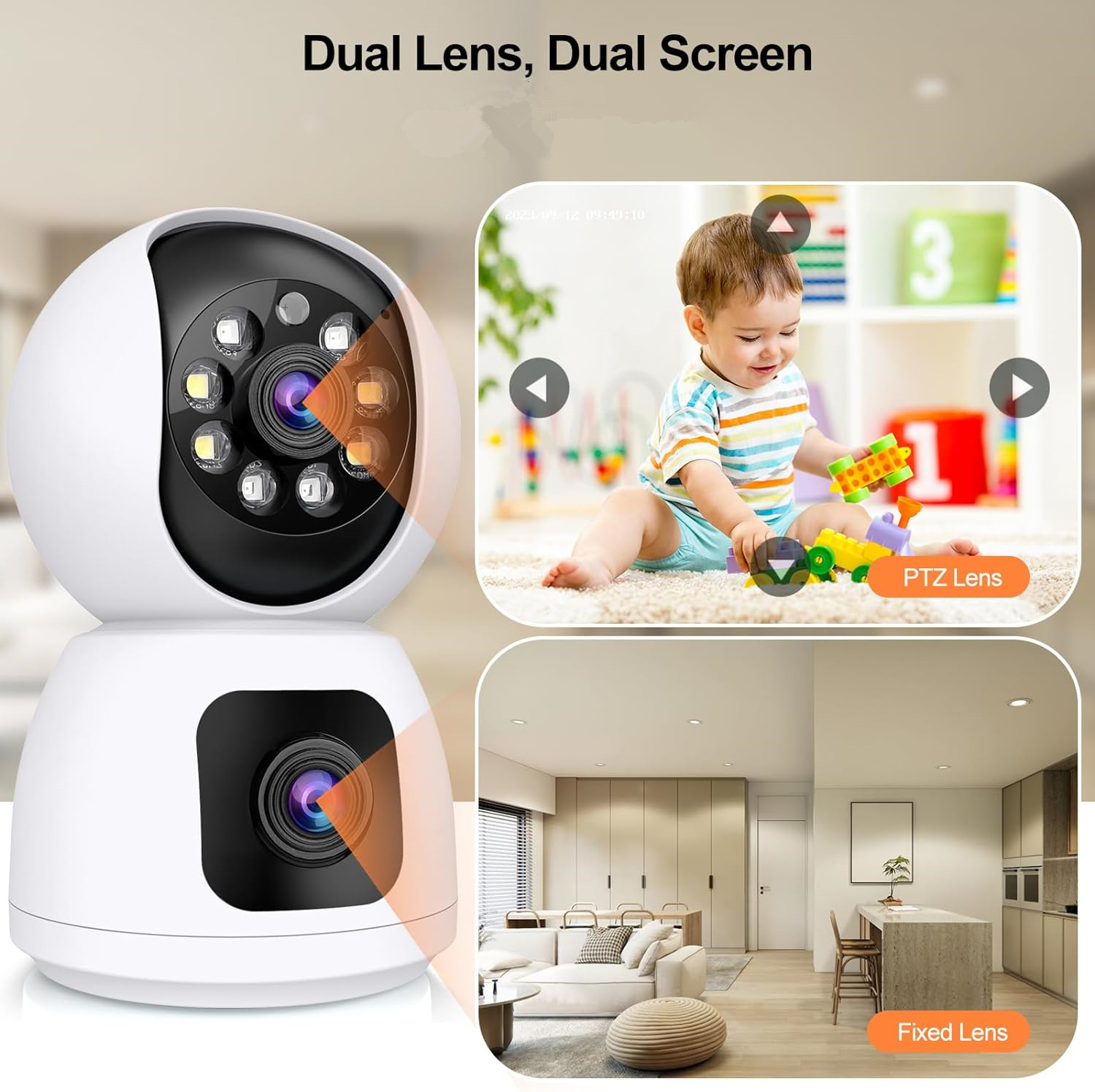 ANSVICAM Tuya Smart 4K 8MP Kam – Smart Home Battery Camera Ezviz recenzja i cena