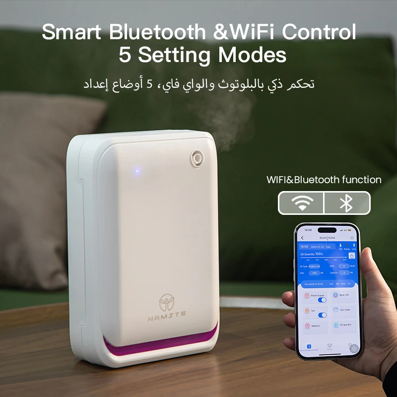 NAMSTE 500m³ Duży Dyfuzor Zapa – Smart Home Sistem recenzja i cena