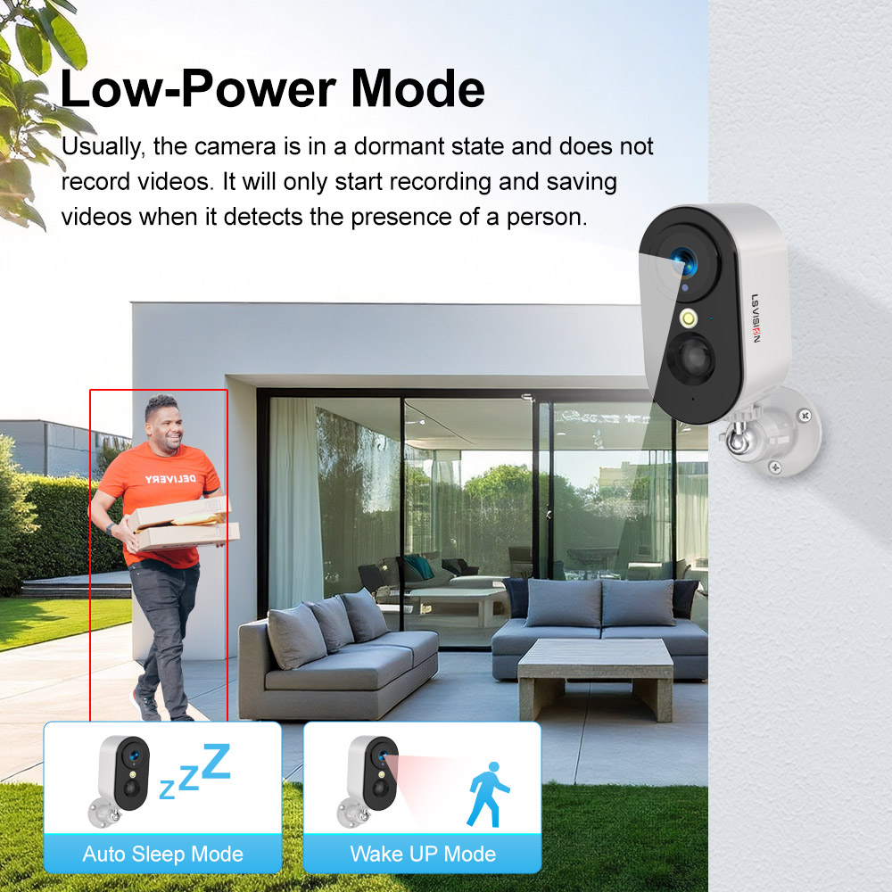 Kamera LS VISION 2K 5MP 4G z k – Smart Home Battery Camera Ezviz recenzja i cena