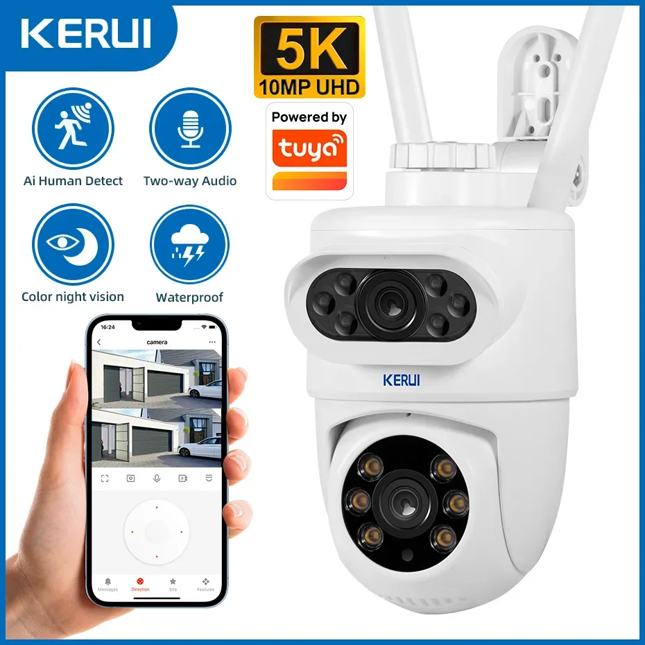 KERUI Zewnętrzna Kamera IP WiF – Smart Home Battery Camera Ezviz recenzja i cena