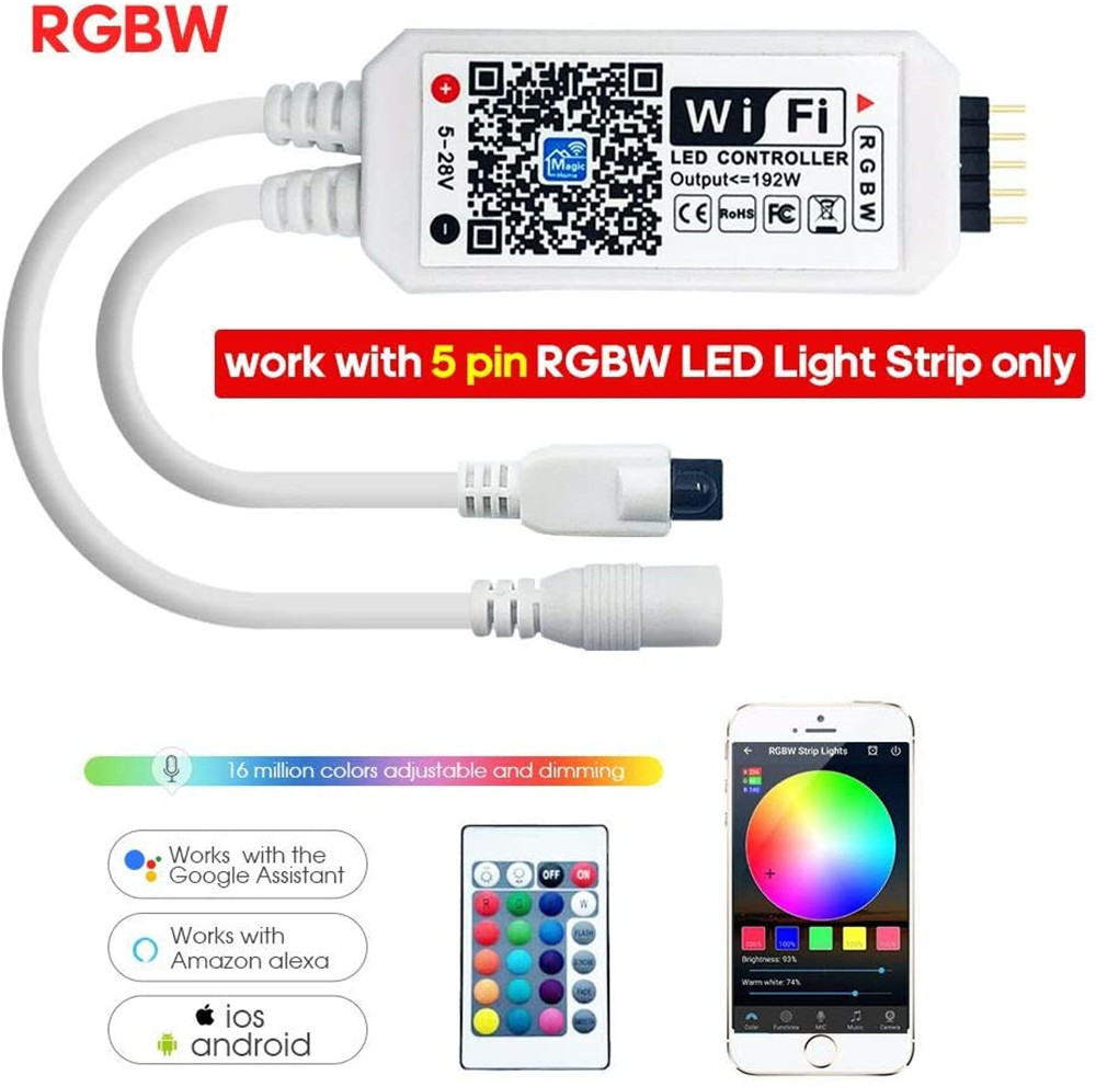 Kontroler LED DC12V RGBW/RGBWW – Wifi Led Dimmer recenzja i cena