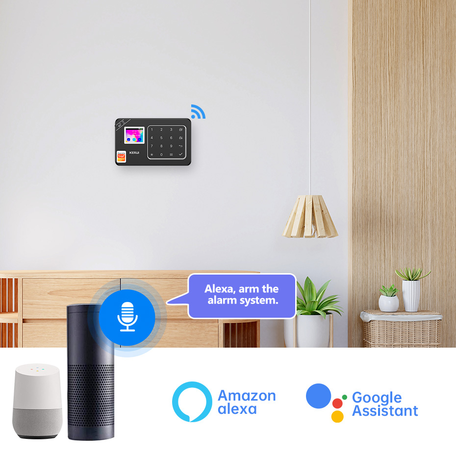 System alarmowy KERUI GSM 4G W – Smart Home Kit recenzja i cena